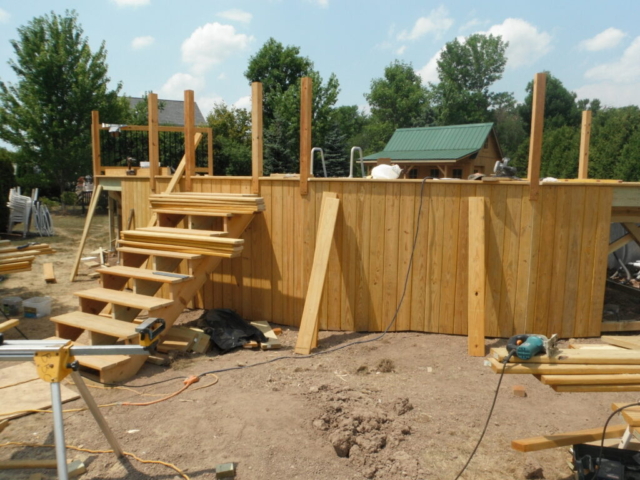 Pool Installation Deck Construction Green Bay Appleton Wisconsin
