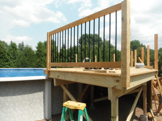 Pool Installation Deck Construction Green Bay Appleton Wisconsin